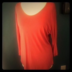 LOFT 3/4 SLEEVE TEE SIZE MEDIUM